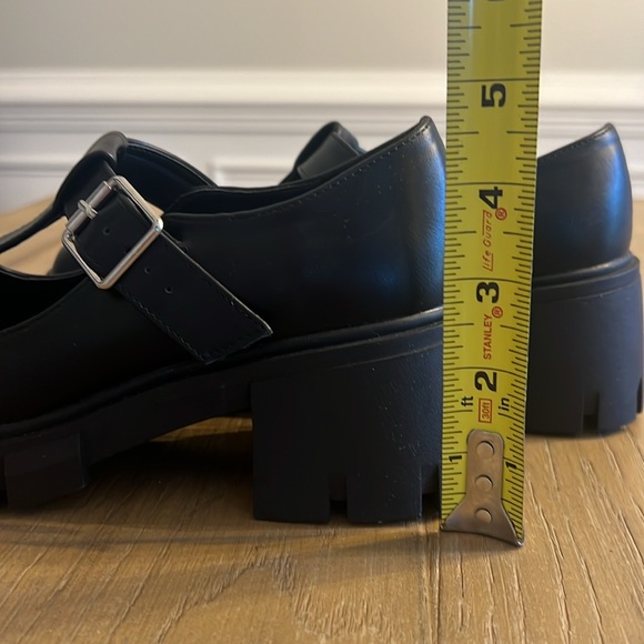 Madden Girl Thompkins Womens Platform Mary Jane Heel Black 5.5 Steve Madden - Picture 7 of 7